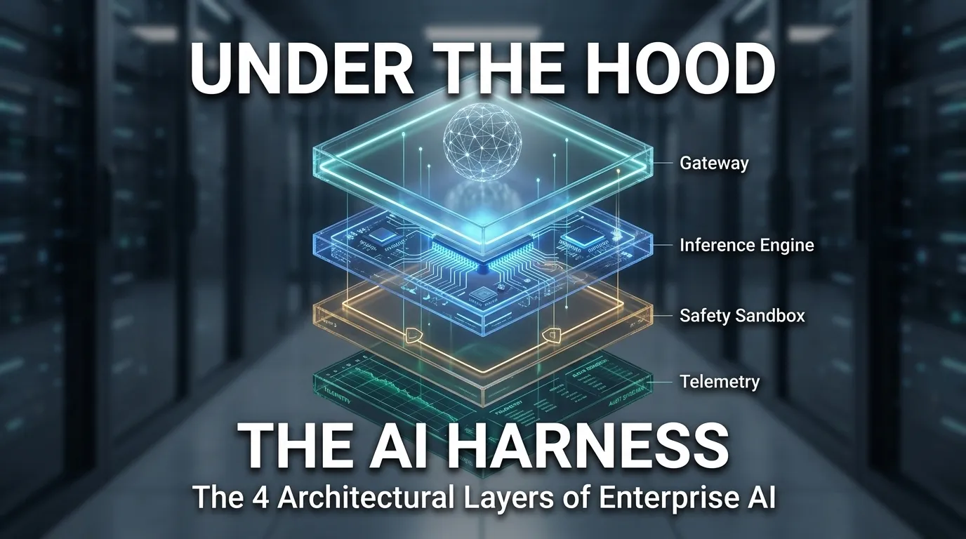 Under the Hood: The 4 Architectural Layers of an Enterprise AI Harness